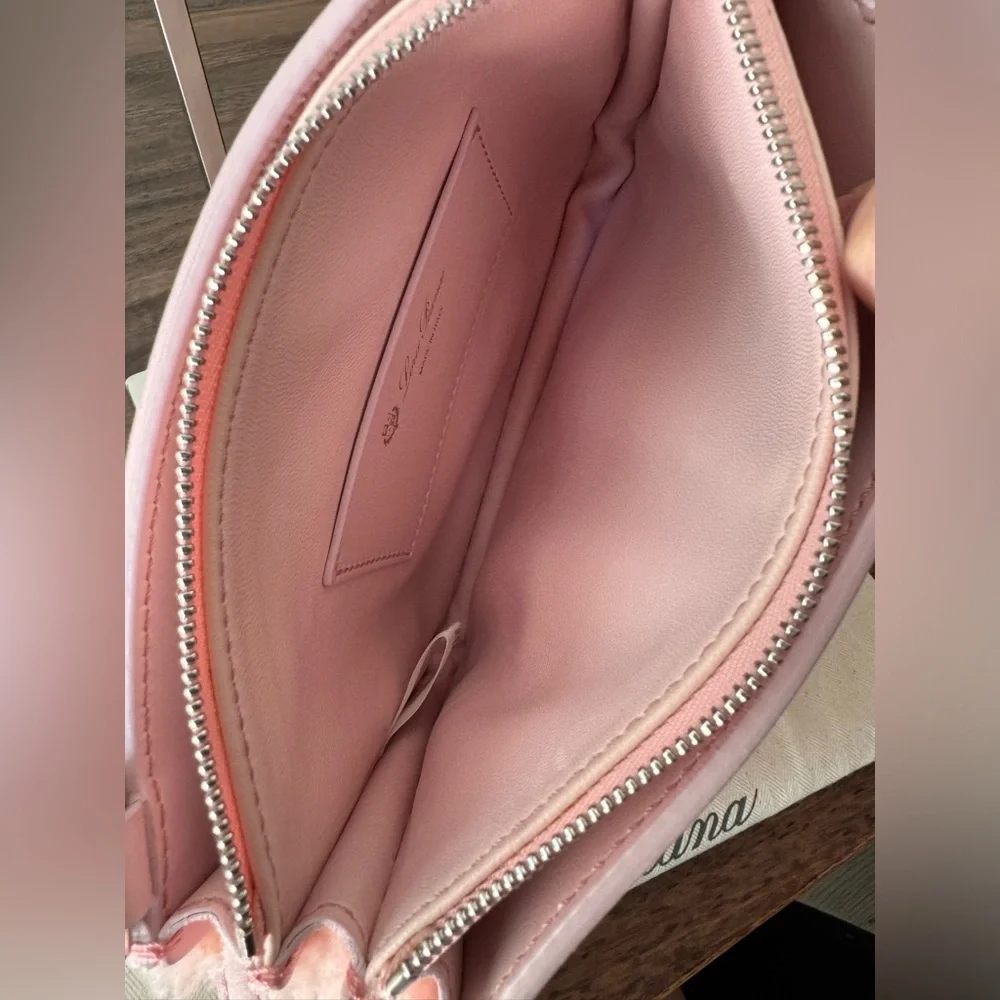 SOLD Loro Piana Shearling Leather Milky Way Bag - Picture 9 of 14